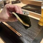 Terakoya Sushishou - 平貝の磯辺焼き