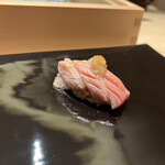 寺子屋 すし匠 - 炙り大トロのにぎり