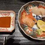 寺子屋 すし匠 - 貝三昧（赤貝・帆立貝・鳥貝）