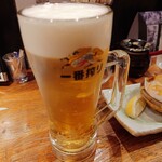 Akadama Honten - 生ビール