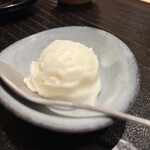 寺子屋 すし匠 - 塩のアイスクリーム