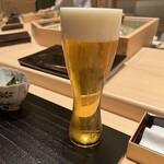 寺子屋 すし匠 - 生ビール