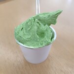 ジェラテリア アサツミ - ほうれん草とクリームチーズ