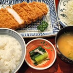 Katsu Maru - ロースかつ定食（中150g）（1,848円）