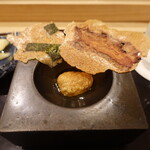 あま木 - あん肝ペースト、酢飯せんべい