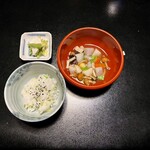 欅苑 - 芹ご飯と上品なのっぺ