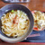 香の兎 - 料理写真:かけうどんひやあつ２玉ｗｉｔｈきのこの天ぷら