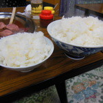 春香園 - 小ライスと大ライス