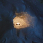 春香園 - 「小樽 雪あかりの路」 ろうそくが灯されています