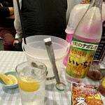 クルアクンサオ - 「いいちこ焼酎１本」(4400円)