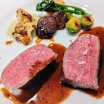 Restaurant Dix-neuf - ・宮崎和牛ランプ肉のステーキ