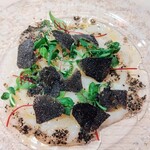 Restaurant Dix-neuf - ・トリュフとホタテのカルパッチョ