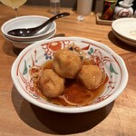 小料理バル ドメ - 蓮根饅頭