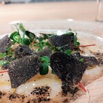 Restaurant Dix-neuf - ・トリュフとホタテのカルパッチョ