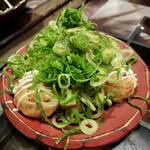 たこ焼きとおでん 石橋 - たこ焼き　ねぎ醤油