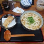 うどん蔵ふじたや - かけうどんセット