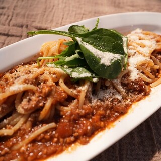 We also offer a wide variety of fresh pasta made with specially made thick, chewy noodles.