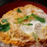 吟なべ - 煮かつ丼　アップ