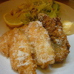 おんじき家ふうど - 日替り定食（魚の竜田揚げ）