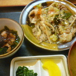 おんじき家ふうど - 豚きのこ炒め