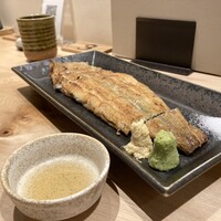 うなぎ四代目菊川 東京駅黒塀横丁店 - 白焼き（1本うなぎ）