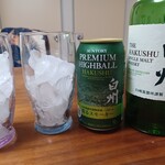 サントリー白州蒸溜所 - プレミアムハイボール＜白州＞香るスモーキー@660円