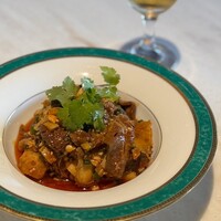 中国料理 盤古殿 馬車道TERRACE店 - 牛ハツとハチノス辛口和え