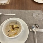 Relier - ポルチーニ茸とフォアグラのフラン