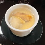 Danraku Katou - 炙りからすみと蛤の茶碗蒸し