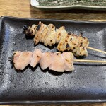 Yakitori Ebisu - やきとり 正肉（もも）　とり皮