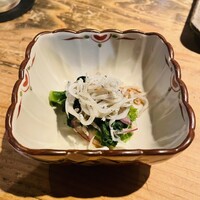 十二社通り 地鶏焼とりや - お通し