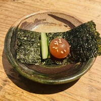 十二社通り 地鶏焼とりや - 黄身の漬け