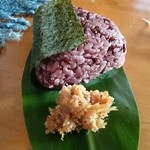 てんtoてん - 古代米入りおにぎり（肉みそ） by spiritoso expresiva
                                