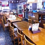 薮川そば - 店内