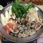 寿司の美登利 - 牡蠣鍋