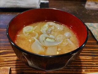 Tsukasa - お通しのもつ煮