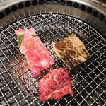 和牛焼肉 土古里 - 平日限定３種盛り