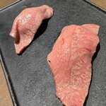 Wagyuu Yakiniku Yakuniku - 肉寿司も美味しかった！