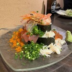 和み家 魚えん - こぼれ寿司　1,680円