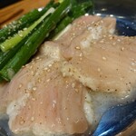 カウンター焼肉かるび - ネギ塩てっちゃん