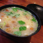 天麩羅 たけなわ - なめこ汁