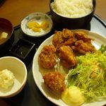 居酒屋 王道 - 唐揚げ定食