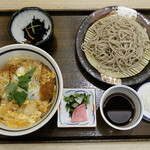 和食ビヤホール 枡々益 - かつ丼と二八蕎麦御膳