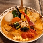 Rojiura Curry SAMURAI. - 豚角煮と一日分の野菜20品目カレー