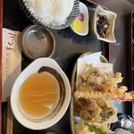 旬菜の味わい がら里 - 天ぷら定食