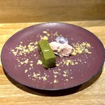 Matcha chocolate terrine