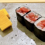 鮨 神楽 - ・鉄火巻
      ・玉子焼き