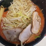 七福本店 - ねぎ味噌チャーシュー麺辛味噌トッピング