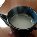 仁王茶屋 - 蕎麦湯