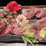 焼肉食べ放題 カルビとタン - 